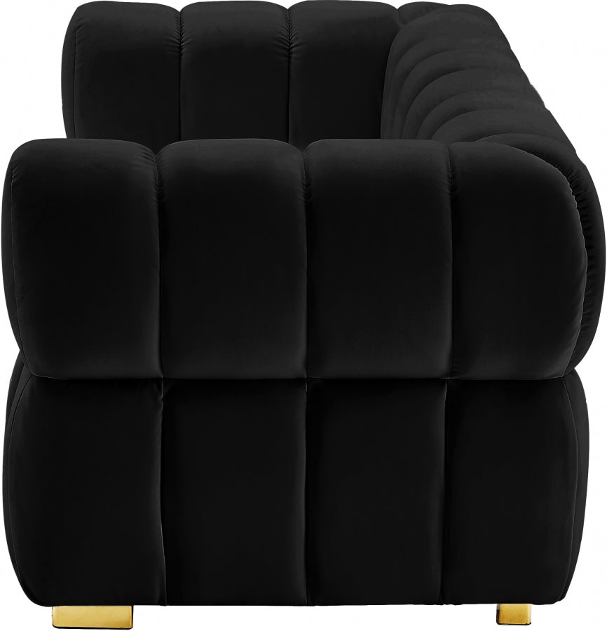 Los Angelas Velvet Loveseat
