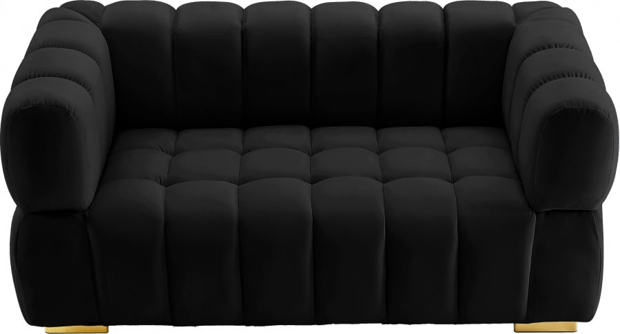 Los Angelas Velvet Loveseat