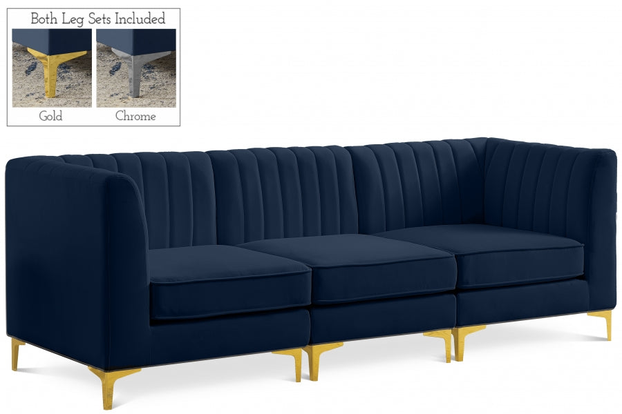 Grateful Velvet Modular Sofa