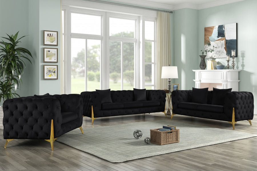 Victor Velvet Sofa