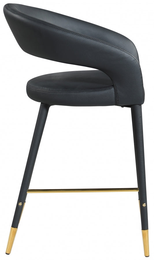 Beyonce || Faux Leather Stool Set of 2
