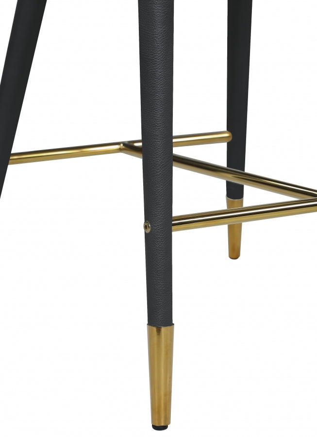 Beyonce || Faux Leather Stool Set of 2