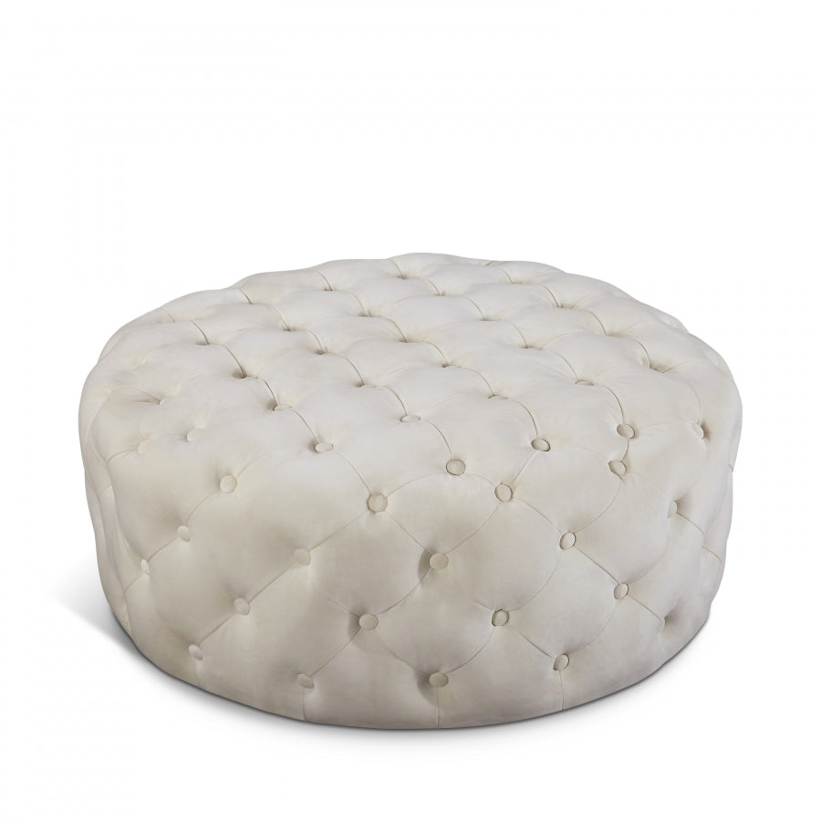 Jubilee Velvet Ottoman