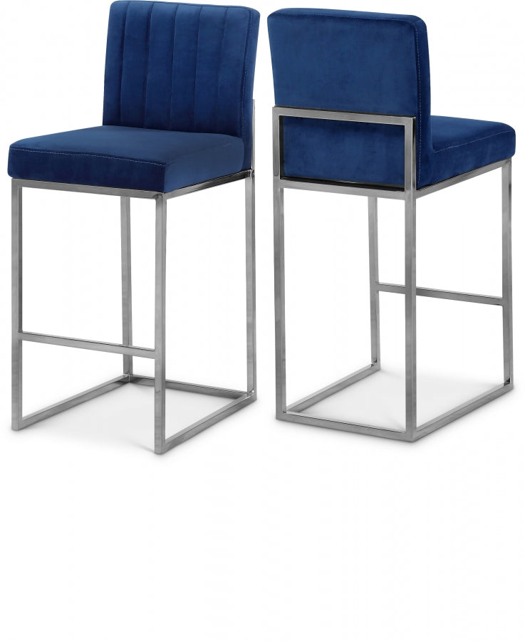 Giselle Velvet Counter Stool Set of 2