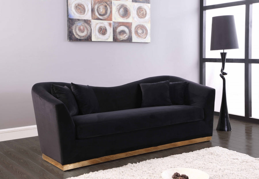Maui Velvet Sofa