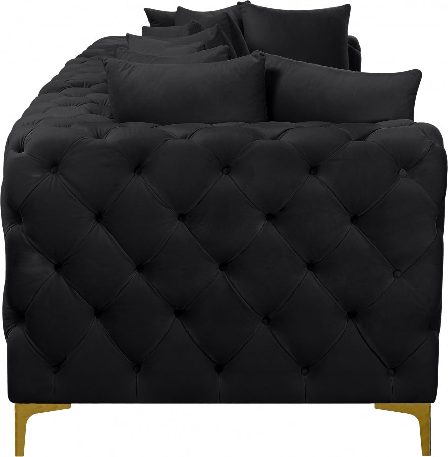 Lottery 108" Velvet Modular Sofa