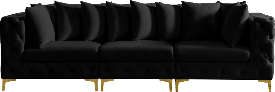 Lottery 108" Velvet Modular Sofa