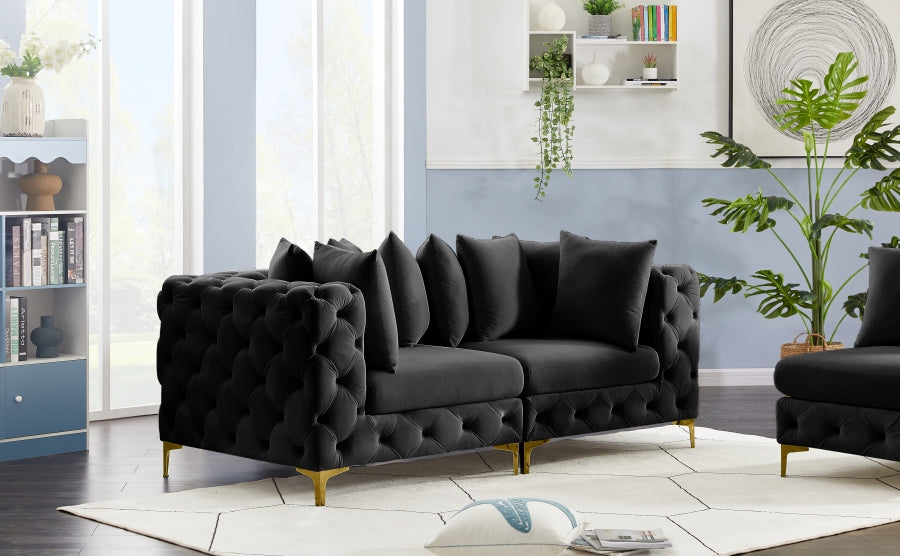 Lottery 78" Velvet Modular Sofa