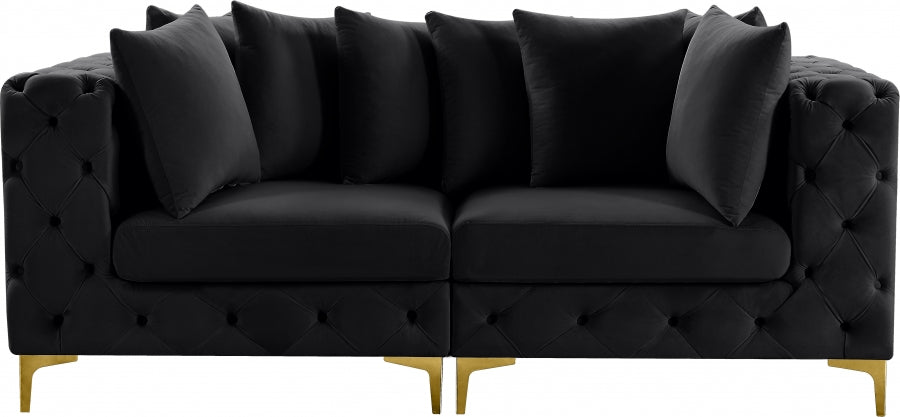 Lottery 78" Velvet Modular Sofa