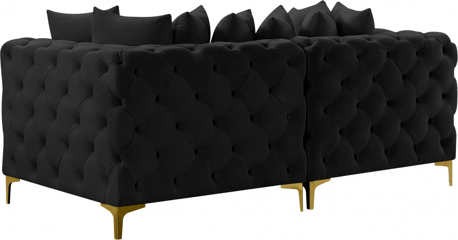 Lottery 78" Velvet Modular Sofa