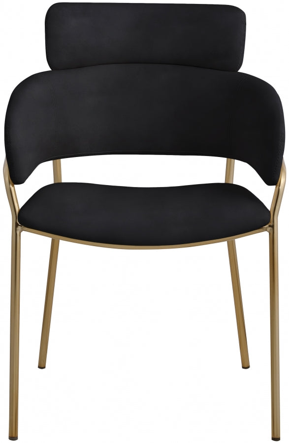 Chic Velvet Dining Chair Set of 2