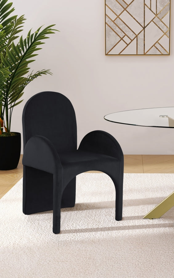 Luxury Money Leather Dining Chair Set of 2