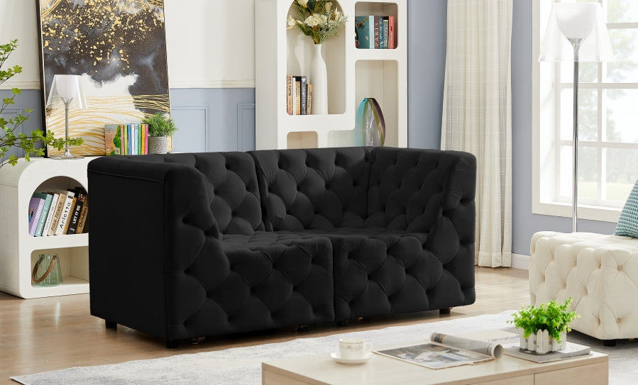 Forever Velvet Modular 70" Sofa