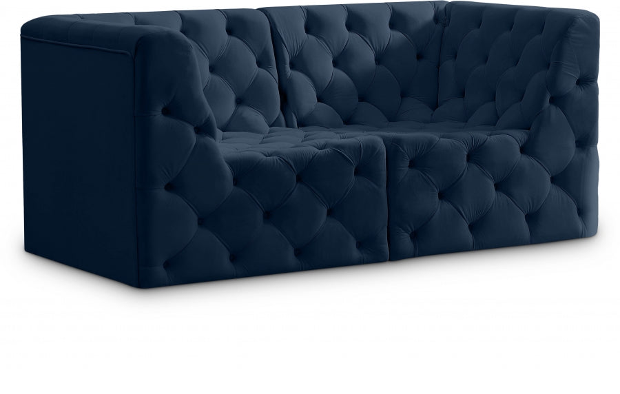 Forever Velvet Modular 70" Sofa