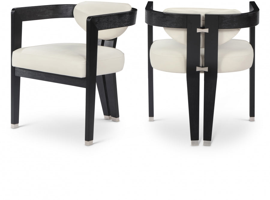 Suns Faux Leather Dining Chair Set of 2