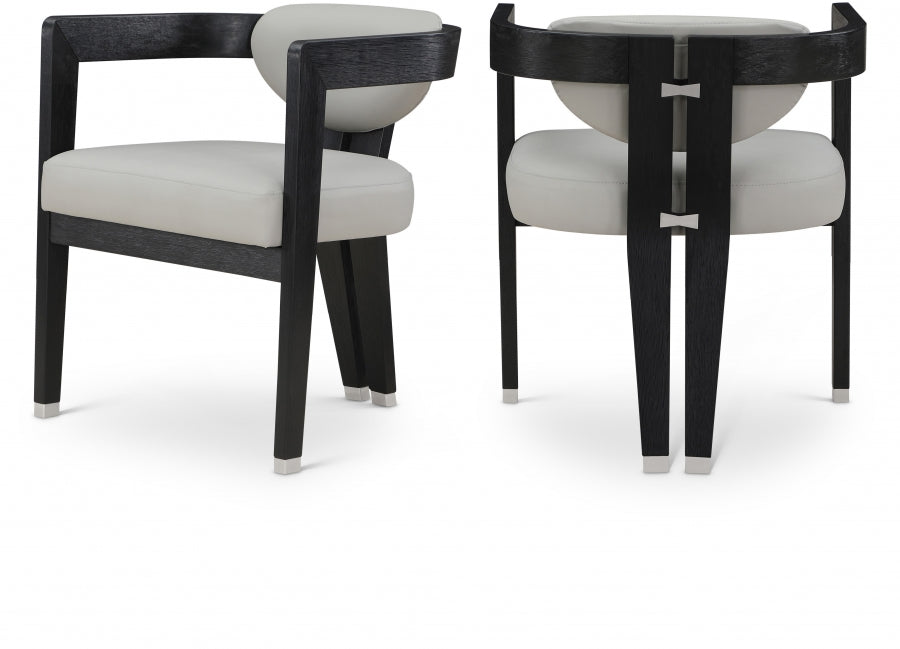 Suns Faux Leather Dining Chair Set of 2