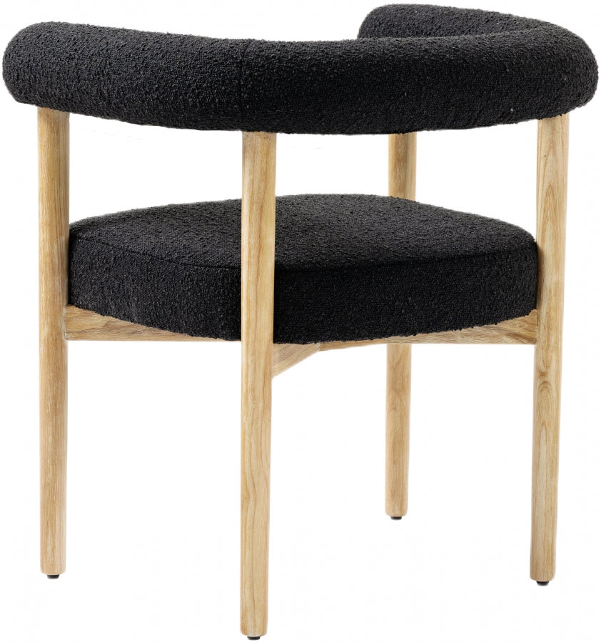 Judgement Boucle Fabric Dining Chair Set of 2