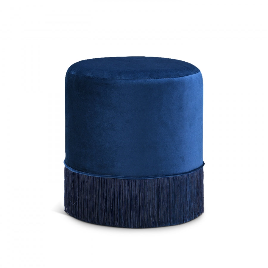 Luna Velvet Ottoman