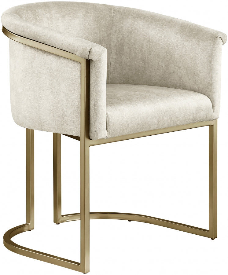 Rose Velvet Dining Chair Set of 2