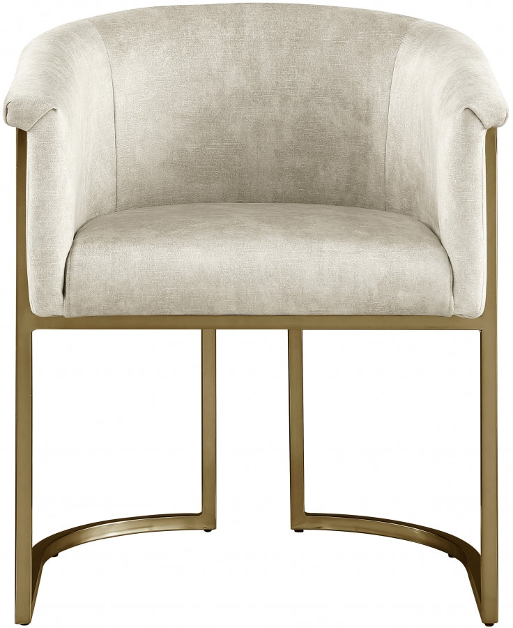 Rose Velvet Dining Chair Set of 2