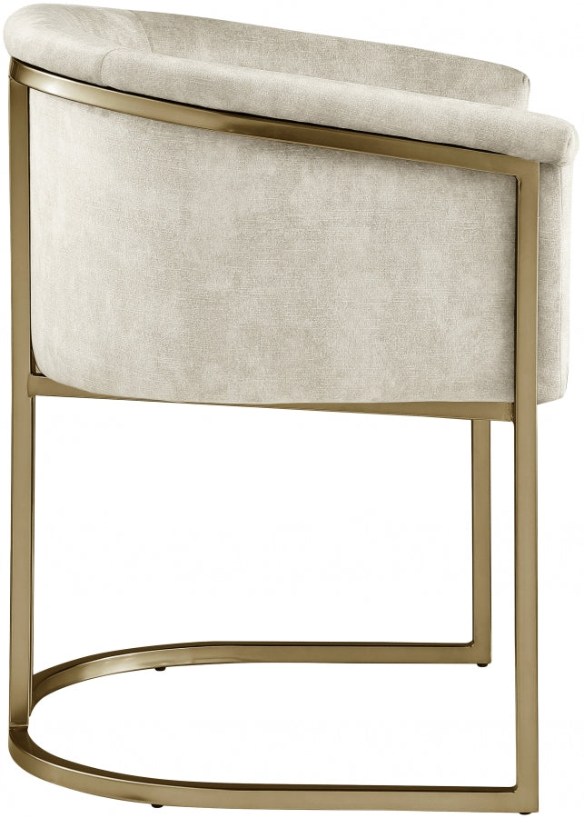 Rose Velvet Dining Chair Set of 2