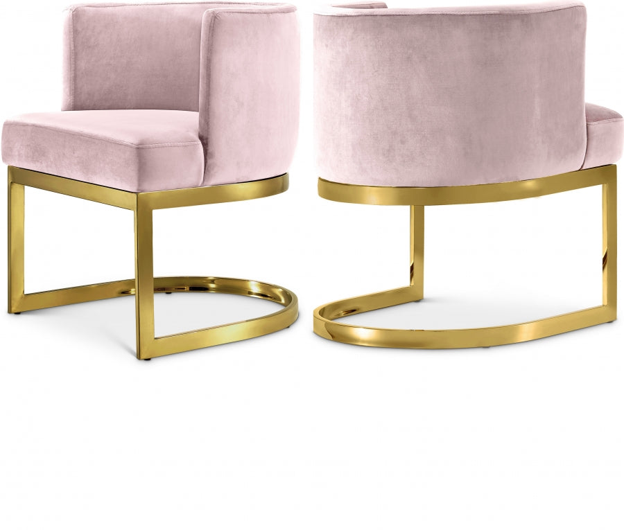 Fendi Velvet Dining Chair Set of 2