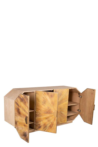 SUNBURST WOOD 4 DOORS