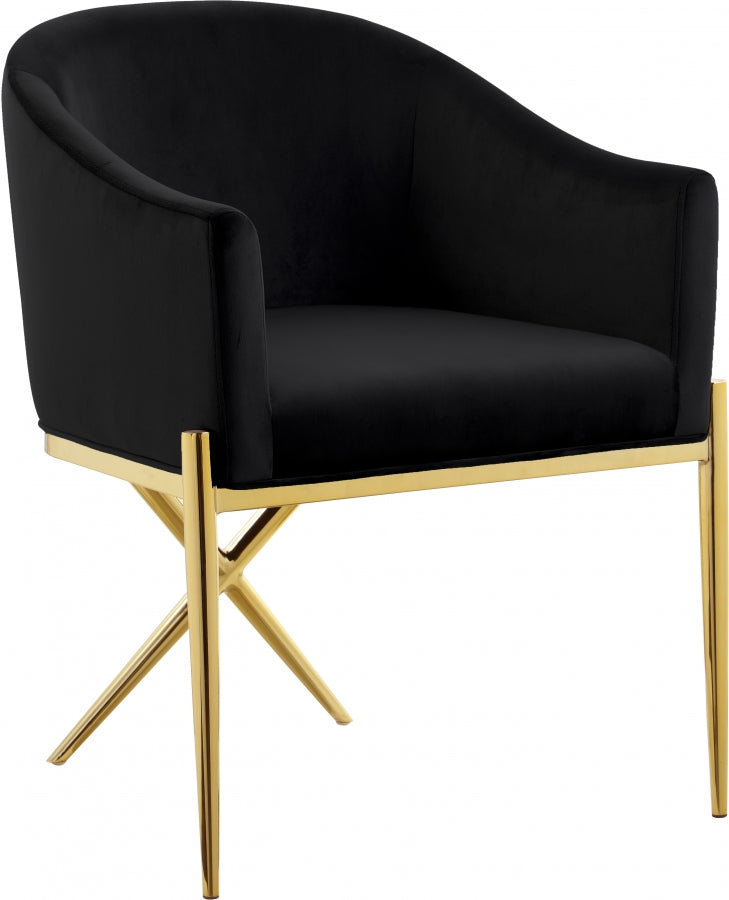 X-Rated Velvet Dining Chair Set of 2