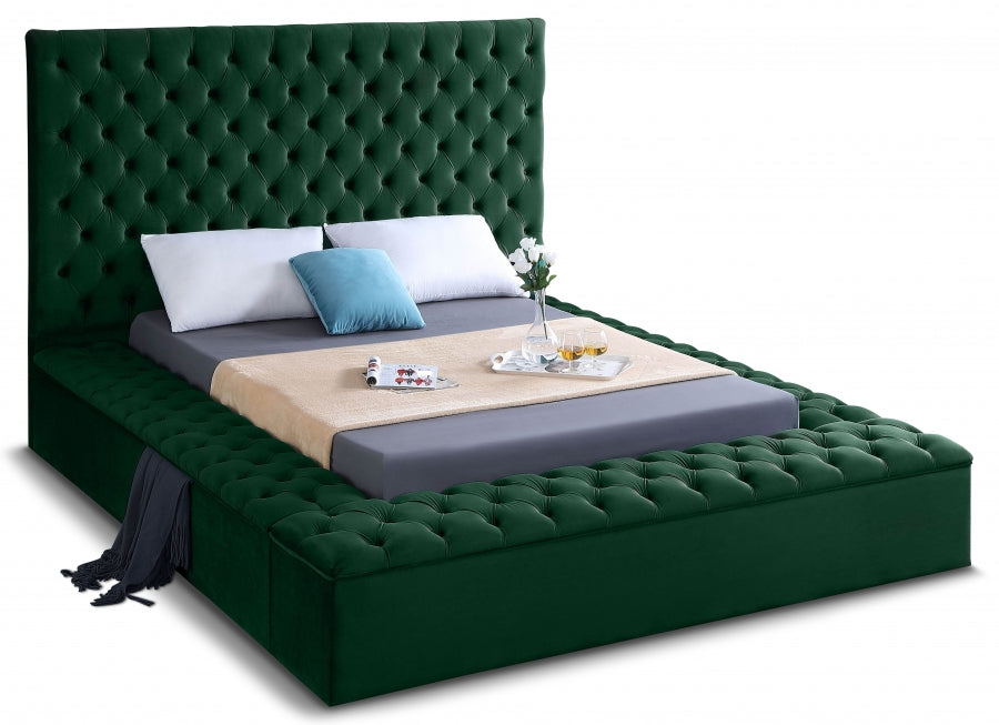Luxe 5 Velvet Bed
