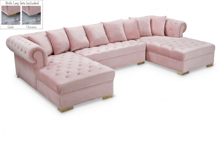 Brandon Velvet Sectional