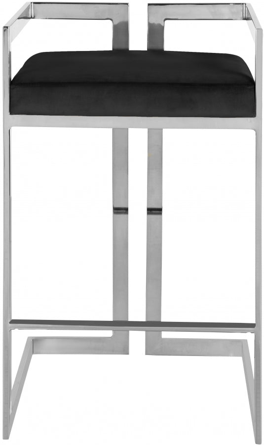 Ezra Velvet Counter Stool Set of 2