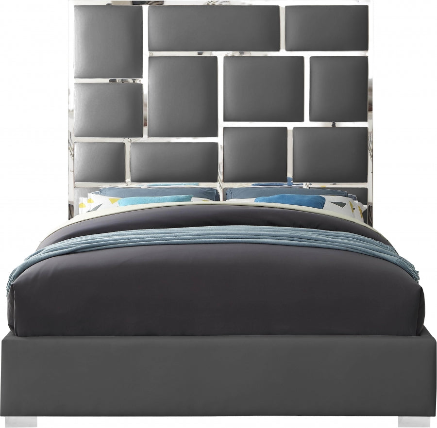 Tiffany Faux Leather Bed