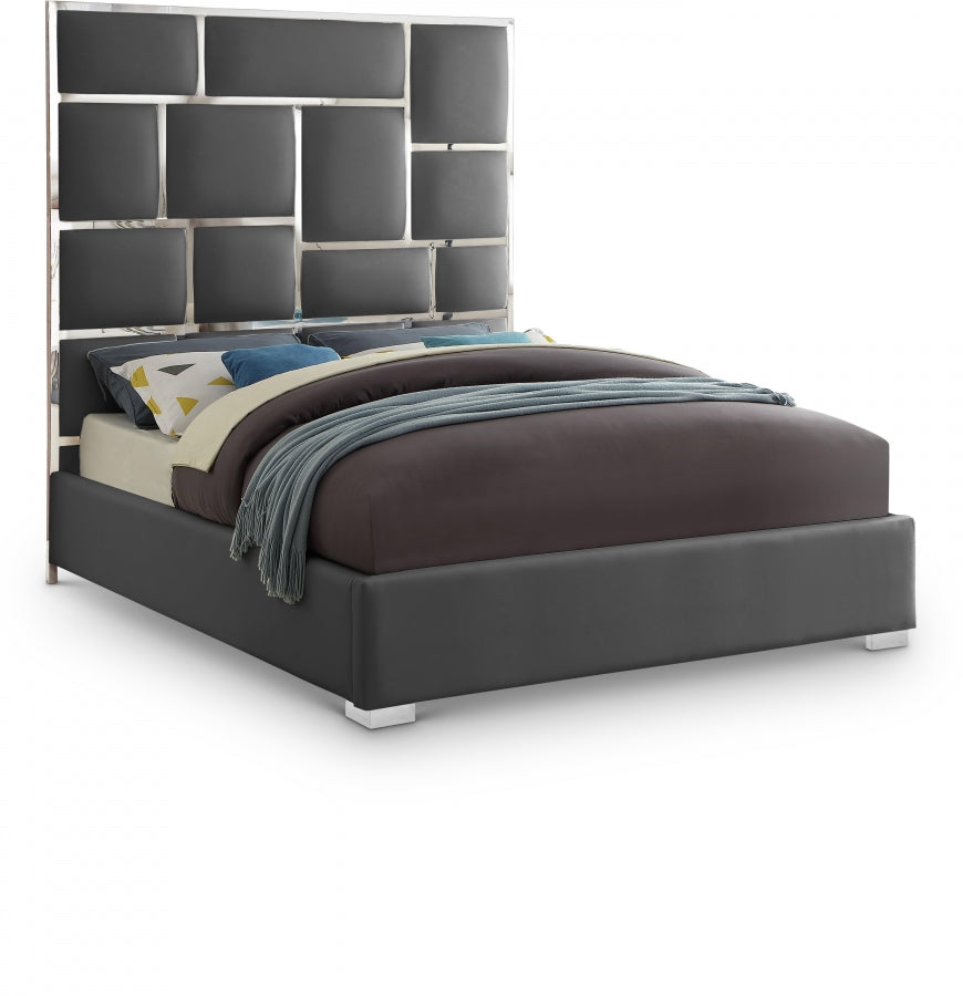 Tiffany Faux Leather Bed