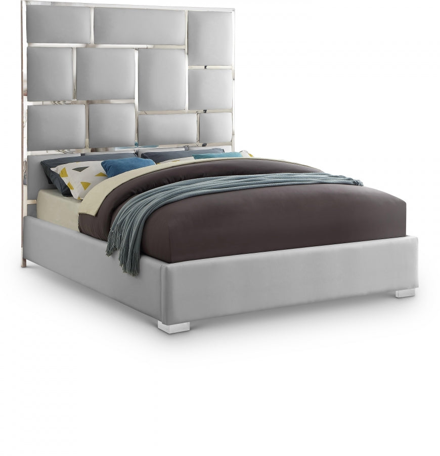 Tiffany Faux Leather Bed