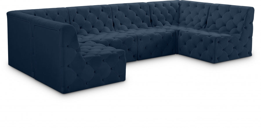 Forever Velvet Modular Sectional
