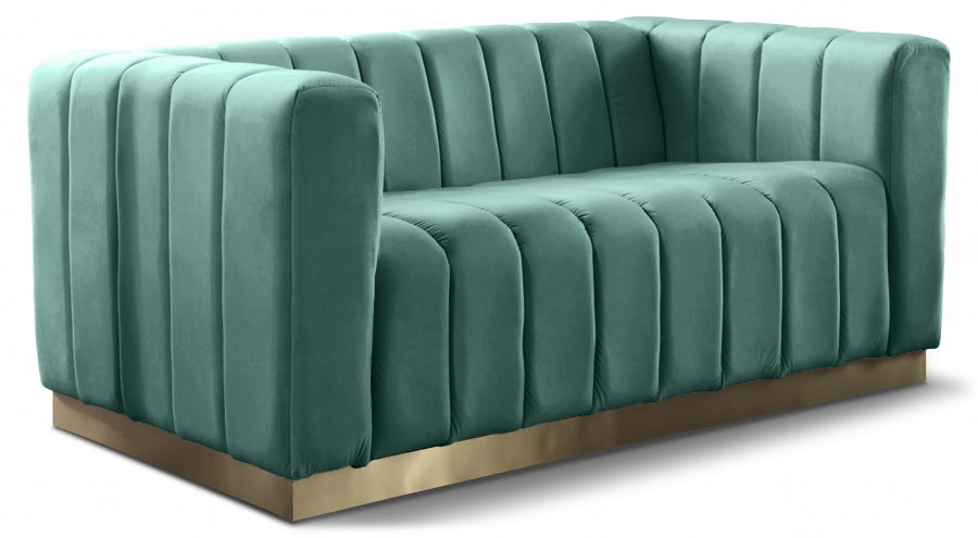 Louie Velvet Loveseat