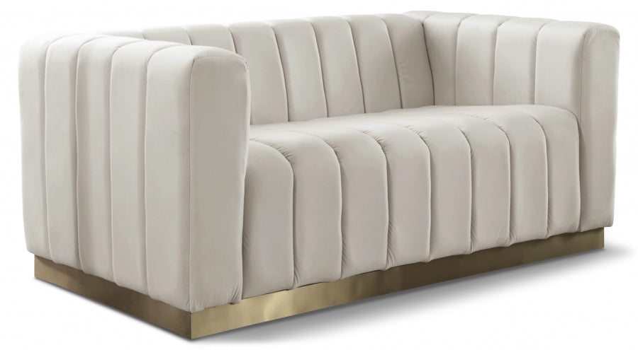 Louie Velvet Loveseat