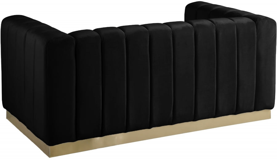 Louie Velvet Loveseat