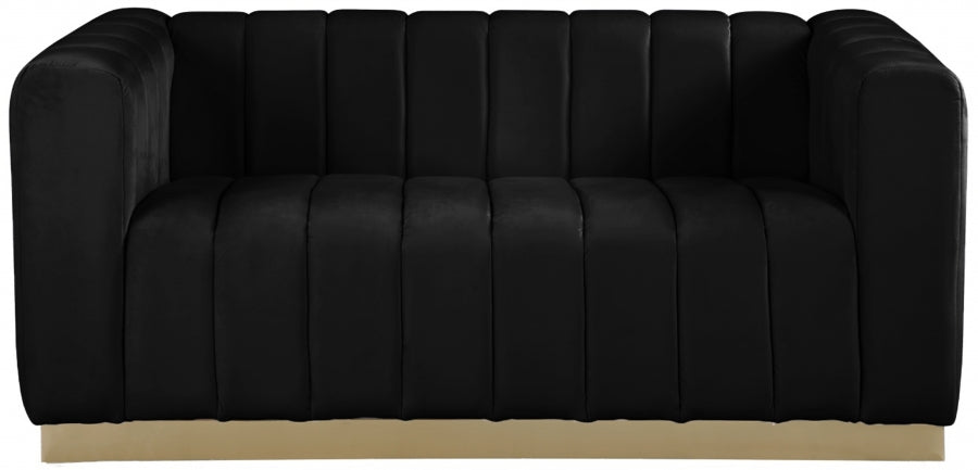 Louie Velvet Loveseat
