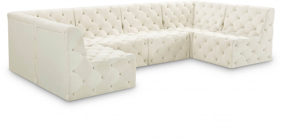Forever Velvet Modular Sectional