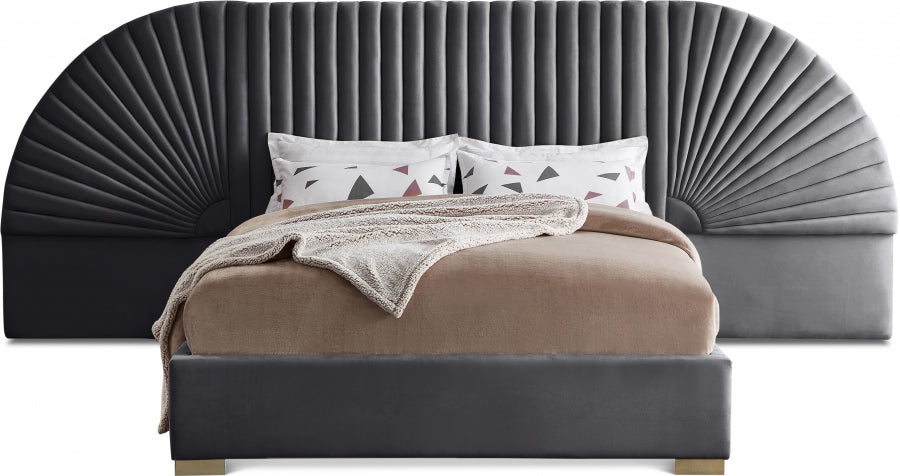 Luxe 8 Velvet Bed
