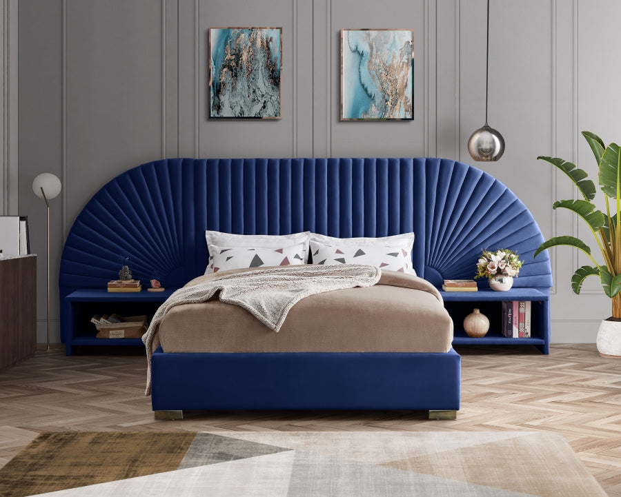 Luxe 8 Velvet Bed