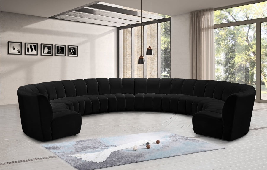 Devine Fabric 10pc. Sectional
