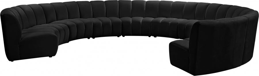 Devine Fabric 10pc. Sectional