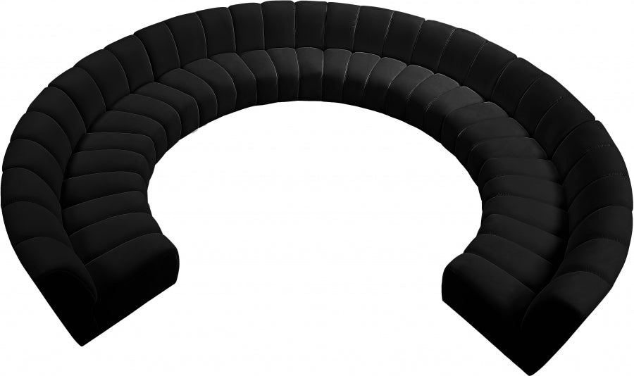 Devine Fabric 10pc. Sectional