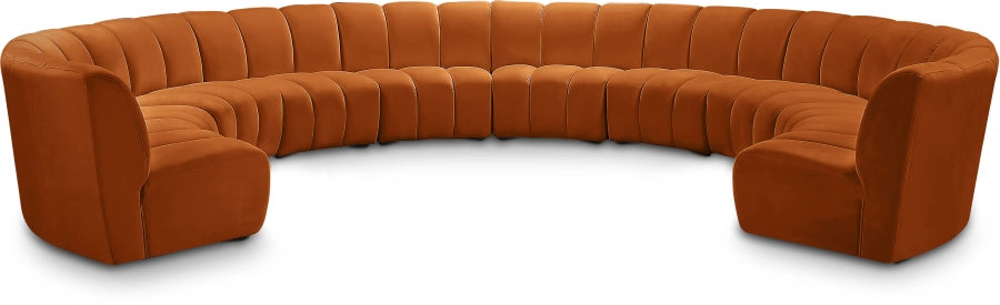 Devine Fabric 10pc. Sectional