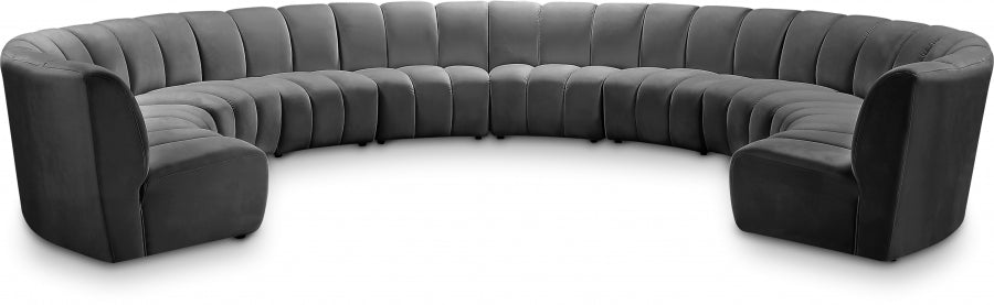 Devine Fabric 10pc. Sectional