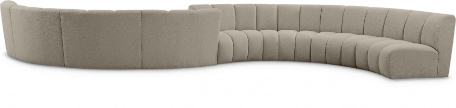 Bad Boogie Strength Fabric 8pc. Sectional