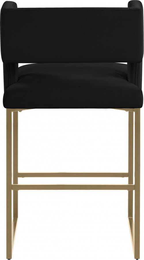 Luxe 7 Velvet Counter Stool Set of 2