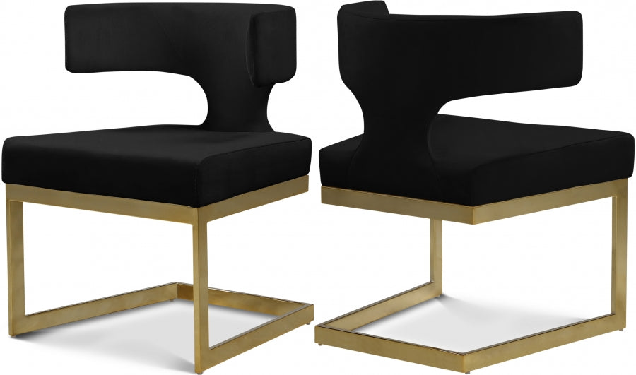 Wang Velvet Dining Chair Set of 2